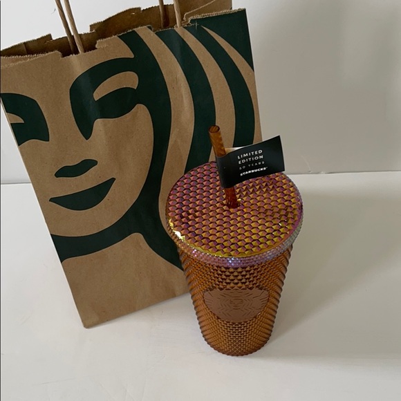 NWT copper studded limited edition Starbucks cup - Picture 2 of 5